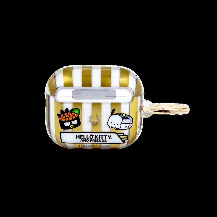 Gold Hello Kitty Hello Kitty and Friends x Sonix Sushi AirPods Case (Gen 2/ Gen 3/ Pro) | CA_HK43571