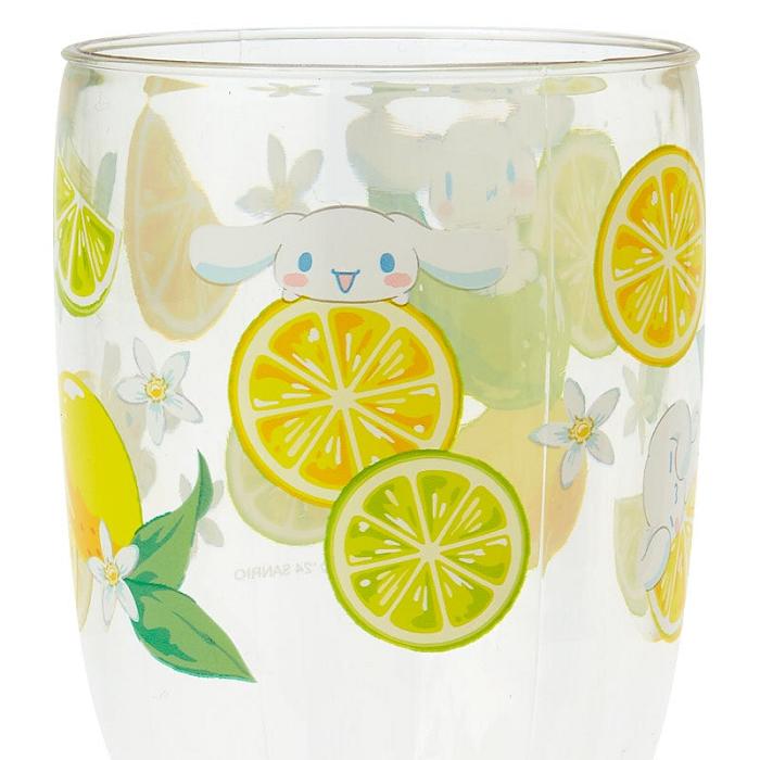 Green Hello Kitty Cinnamoroll Acrylic Cup (Summer Weather) | CA_HK21007