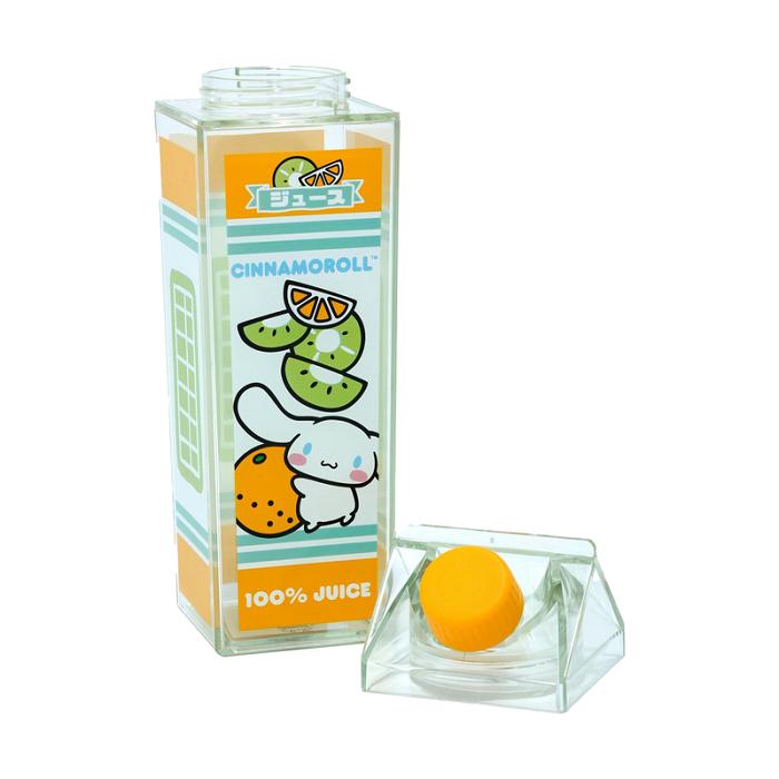 Green Hello Kitty Cinnamoroll Milk Carton Water Bottle (Orange & Kiwi) | CA_HK27982