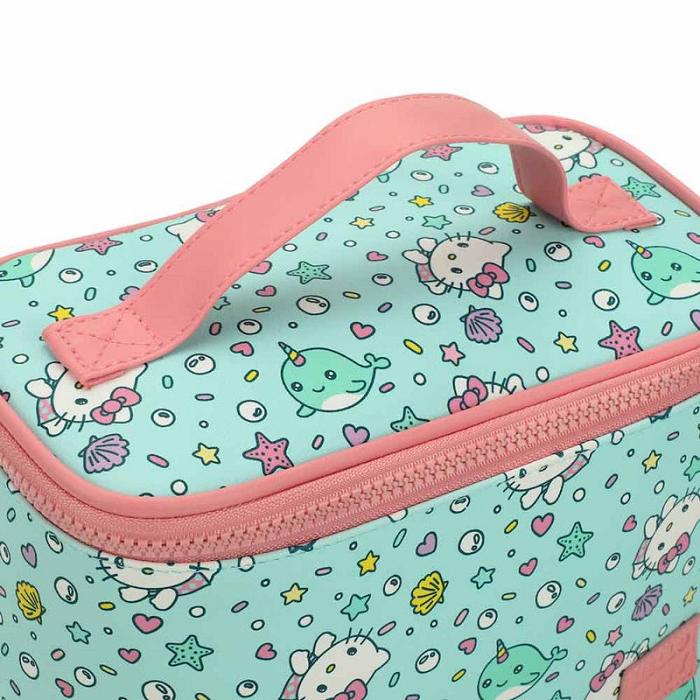 Green Hello Kitty Hello Kitty Under the Sea Travel Beauty Case | CA_HK16013