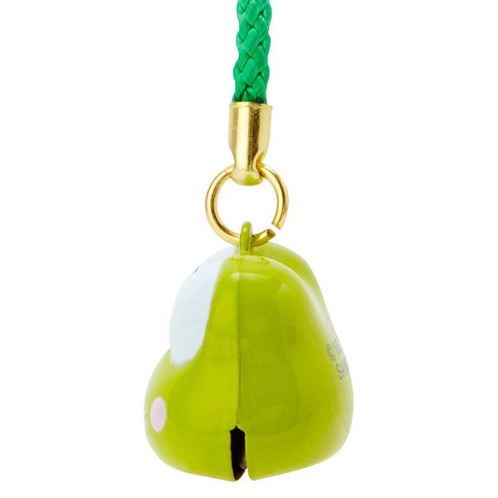 Green Hello Kitty Keroppi Mini Mascot Bell Charm | CA_HK18426