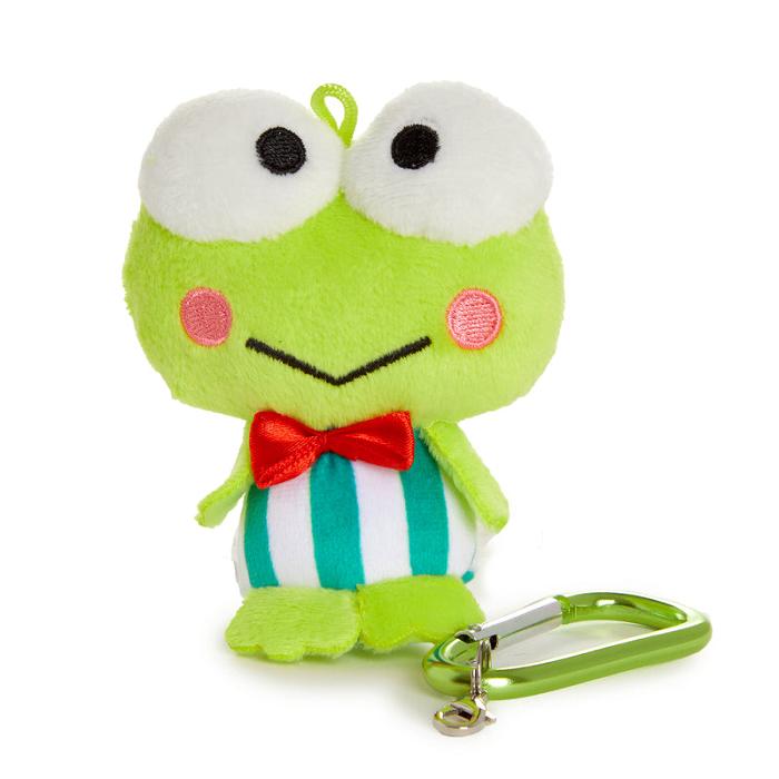 Green Hello Kitty Keroppi Plush Mascot Carabiner | CA_HK86149