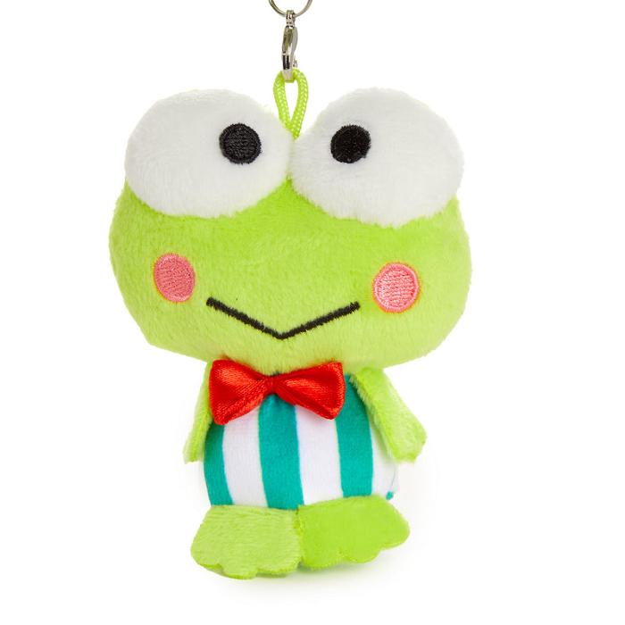 Green Hello Kitty Keroppi Plush Mascot Carabiner | CA_HK86149