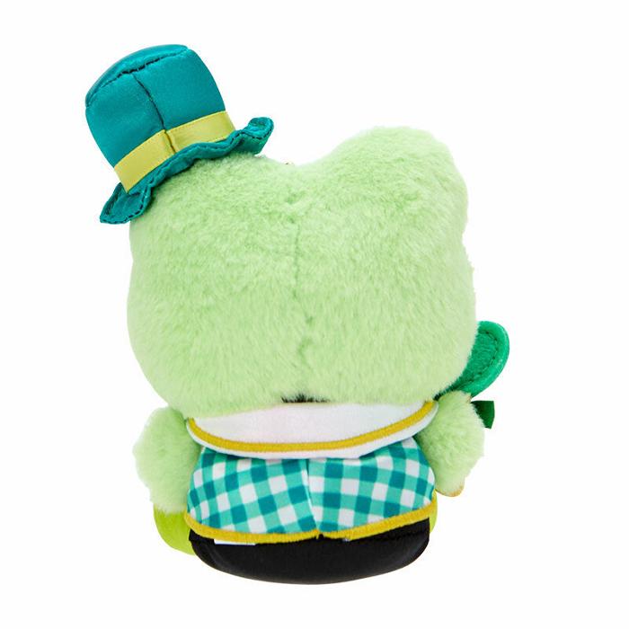 Green Hello Kitty Keroppi Plush Mascot Keychain (Love You More Series) | CA_HK81577