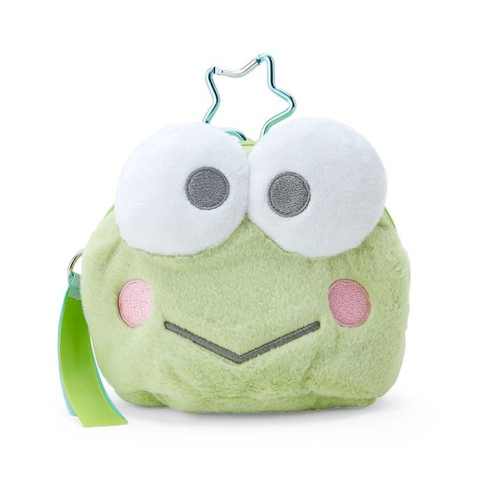 Green Hello Kitty Keroppi Plush Mini Face | CA_HK38414