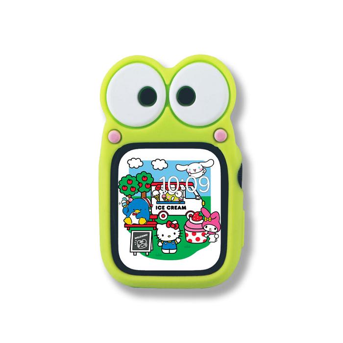 Green Hello Kitty Keroppi x Sonix Silicone Face Watch Bumper | CA_HK13868