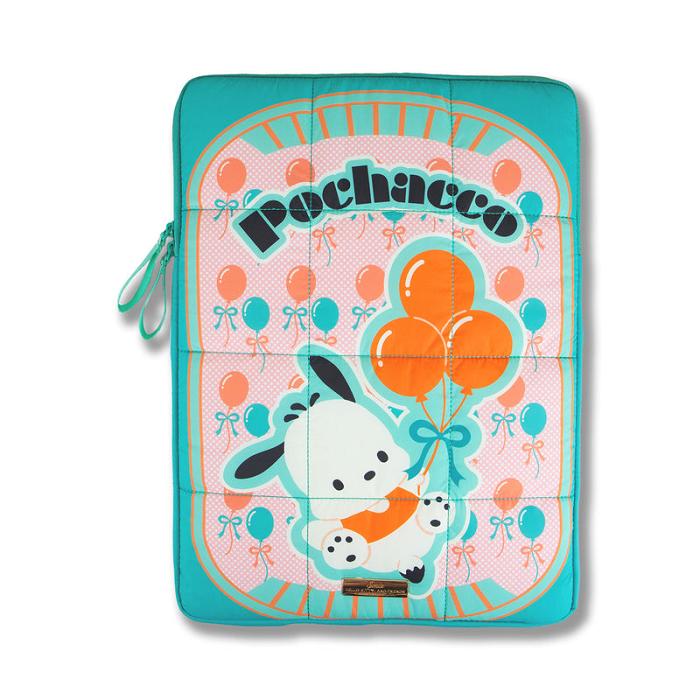 Green Hello Kitty Pochacco x Sonix Puffy Laptop Sleeve | CA_HK87808