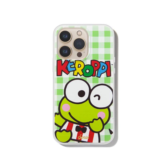 Green Hello Kitty Sanrio x Sonix Keroppi Magsafe® Compatible iPhone Case | CA_HK58449