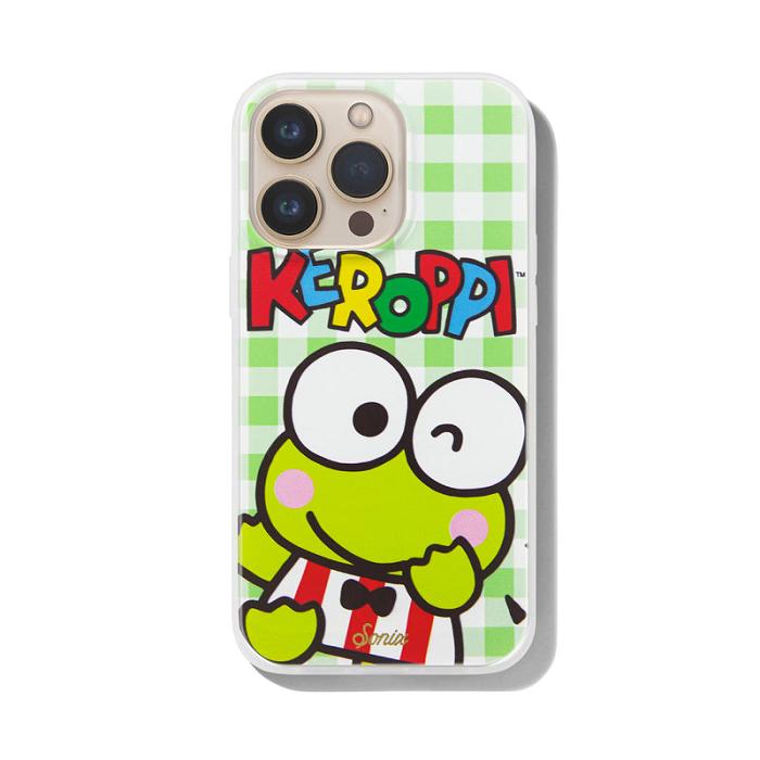 Green Hello Kitty Sanrio x Sonix Keroppi Magsafe® Compatible iPhone Case | CA_HK58449