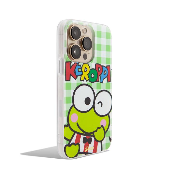 Green Hello Kitty Sanrio x Sonix Keroppi Magsafe® Compatible iPhone Case | CA_HK58449