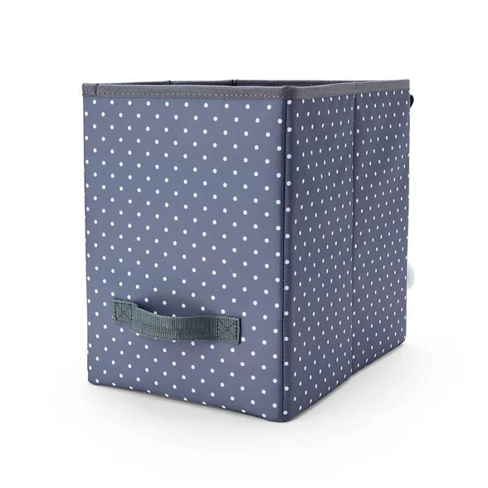 Grey Hello Kitty Kuromi Foldable Storage Box (Small) | CA_HK46920