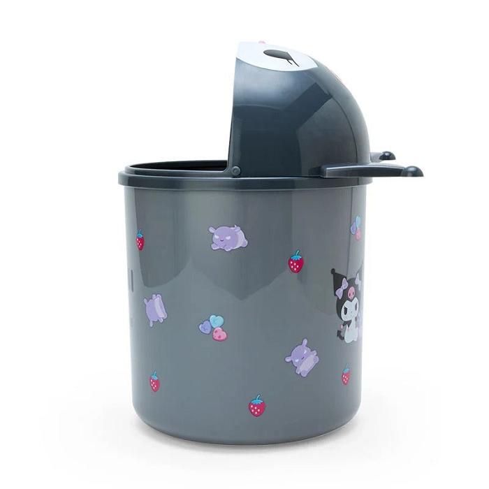 Grey Hello Kitty Kuromi Tidy Trash Bin | CA_HK67356