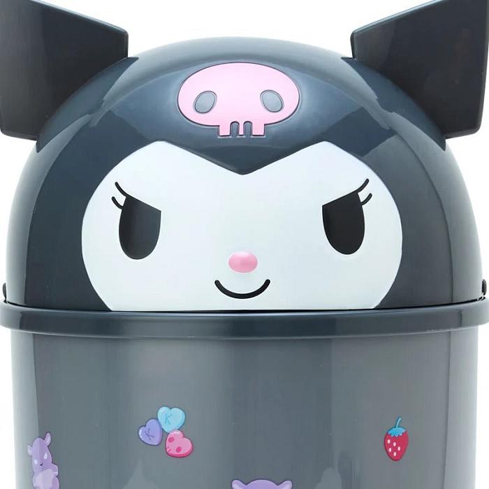 Grey Hello Kitty Kuromi Tidy Trash Bin | CA_HK67356