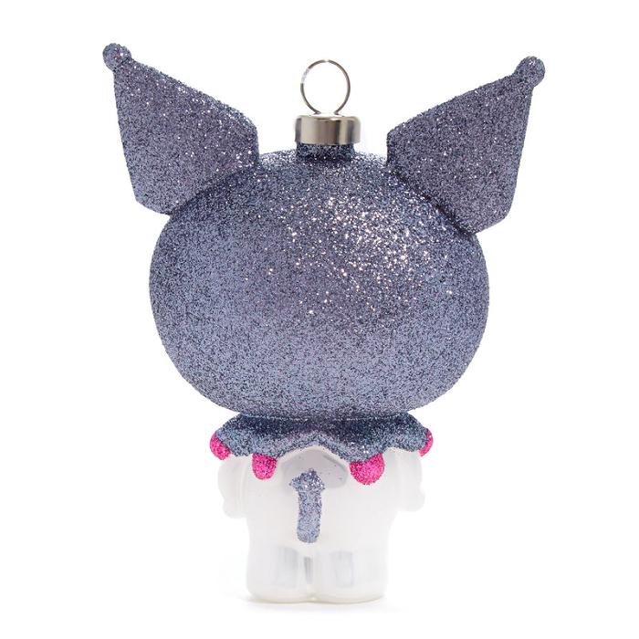 Grey Hello Kitty Kuromi x Kat + Annie Glass Ornament | CA_HK93689