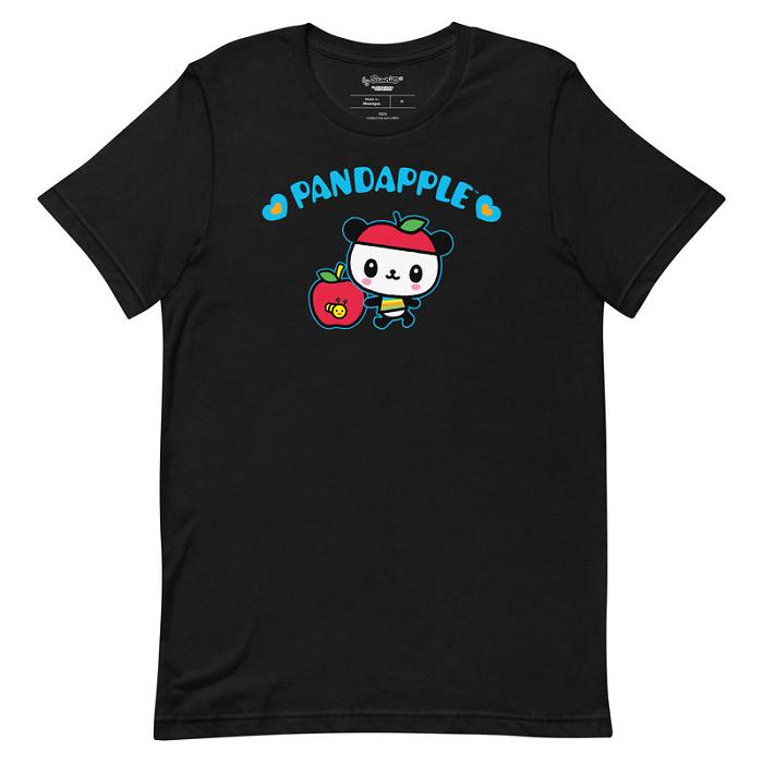 Navy Hello Kitty Pandapple Blue Hearts Tee | CA_HK42132