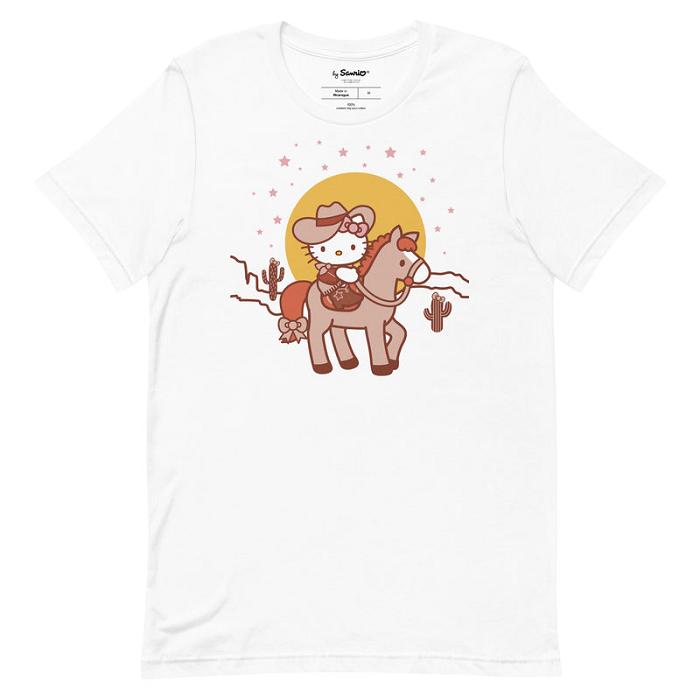 Olive Hello Kitty Hello Kitty Wild West Tee | CA_HK39466