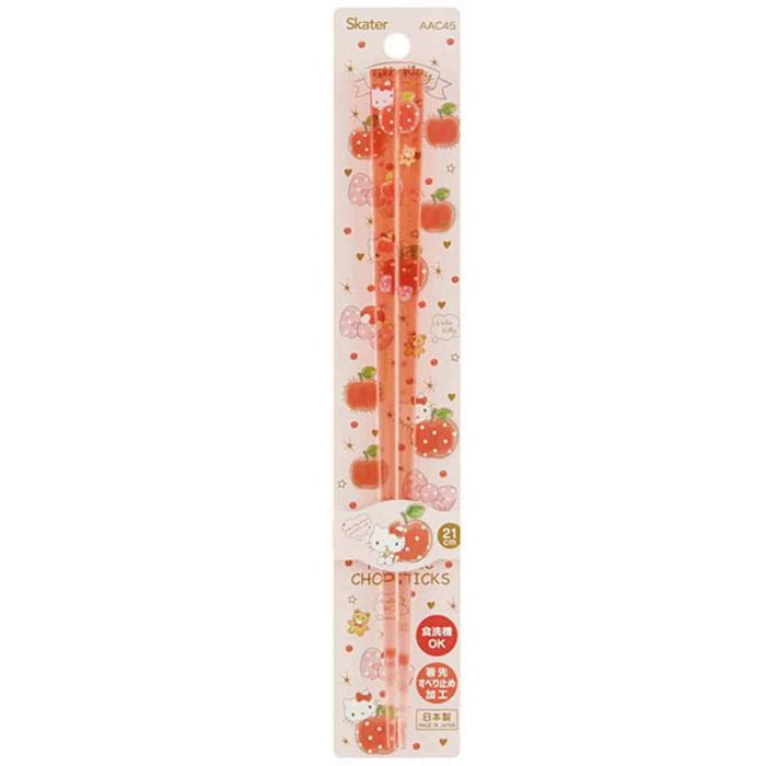 Orange Hello Kitty Hello Kitty Acrylic Chopsticks | CA_HK90650