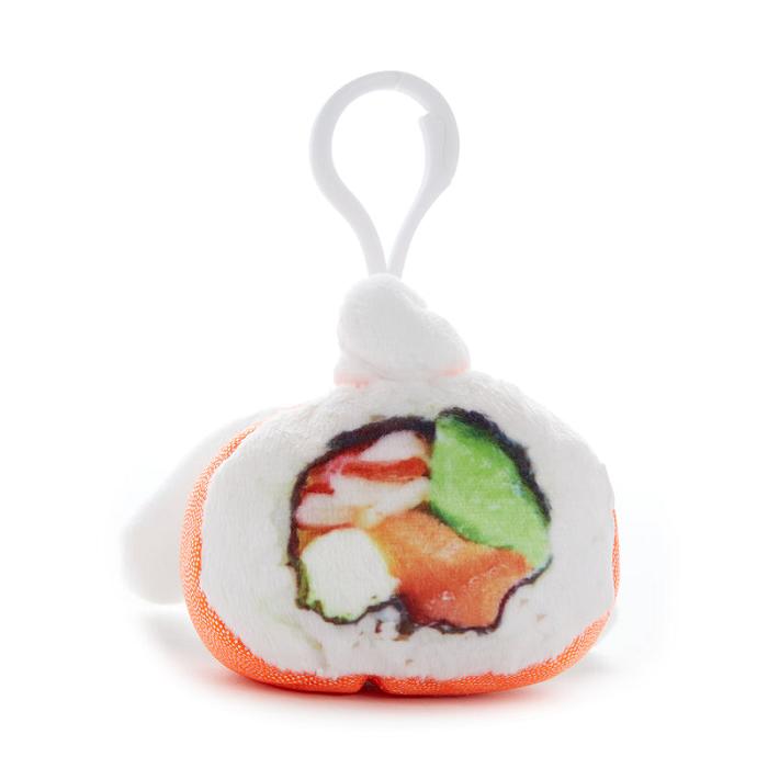 Orange / White Hello Kitty Cinnamoroll Cali Roll Mascot Clip | CA_HK50839