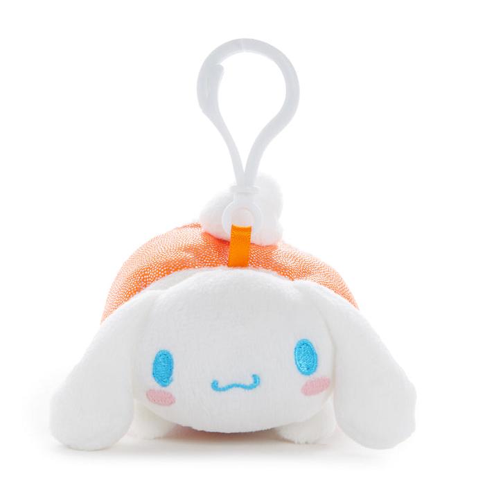 Orange / White Hello Kitty Cinnamoroll Cali Roll Mascot Clip | CA_HK50839