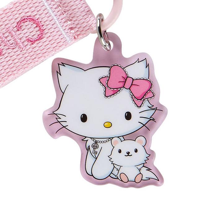 Pink Hello Kitty Charmmy Kitty Logo Keychain (Sanrio Character Award Series) | CA_HK47767