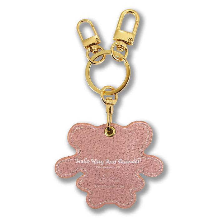 Pink Hello Kitty Cinnamoroll x Sonix AirTag Keychain (Latte Bears) | CA_HK22437