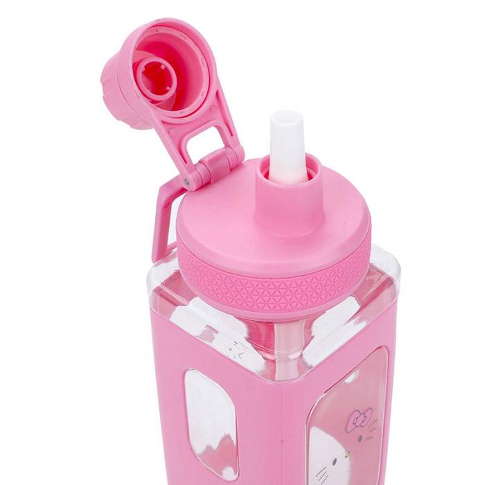 Pink Hello Kitty Hello Kitty 24oz Square Travel Water Bottle | CA_HK80357