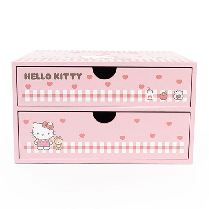 Pink Hello Kitty Hello Kitty 2-Drawer Storage Chest | CA_HK77284