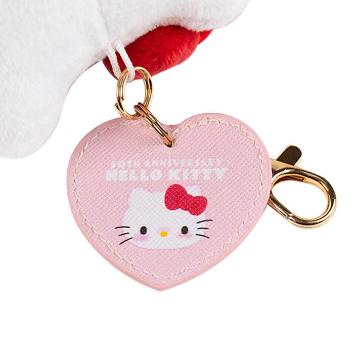 Pink Hello Kitty Hello Kitty 50th Anniv. Plush Mascot Keychain (Full of Happy Series) | CA_HK22388