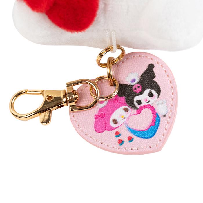 Pink Hello Kitty Hello Kitty 50th Anniv. Plush Mascot Keychain (Full of Happy Series) | CA_HK22388