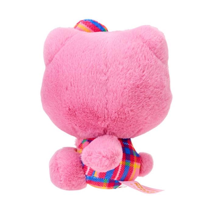 Pink Hello Kitty Hello Kitty 50th Anniv. Plush Mascot (Pink Tartan) | CA_HK25565