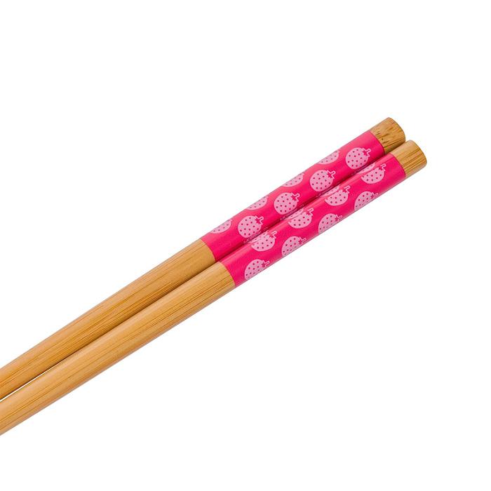 Pink Hello Kitty Hello Kitty Ceramic Ramen Bowl and Chopstick Set (Strawberry Milk) | CA_HK88507