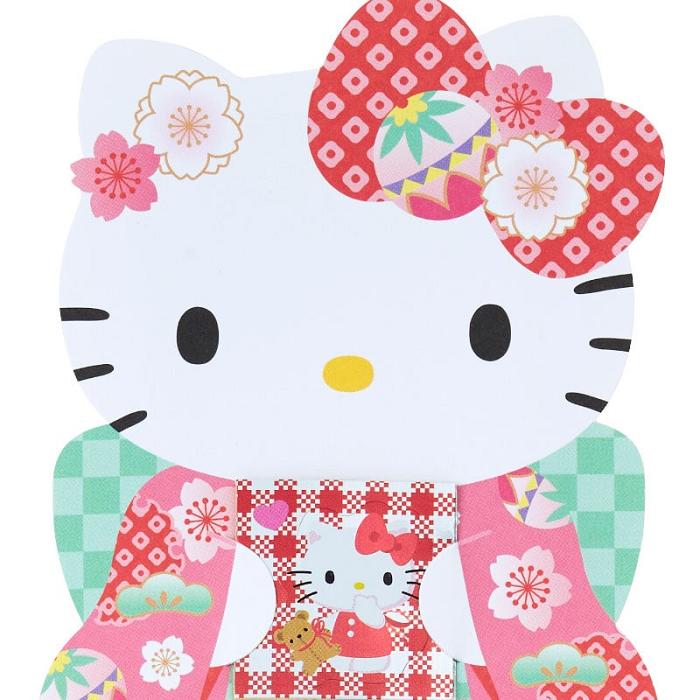 Pink Hello Kitty Hello Kitty Enclosure Envelope 3-pc Set | CA_HK55817