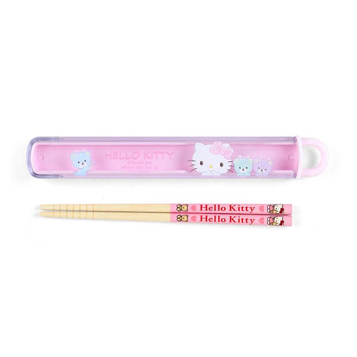 Pink Hello Kitty Hello Kitty Everyday Chopsticks & Case | CA_HK78575