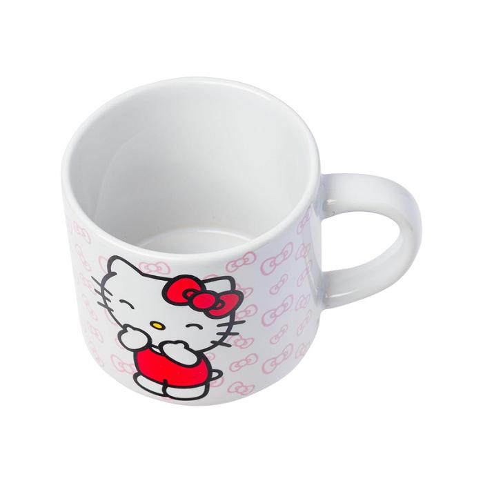 Pink Hello Kitty Hello Kitty Expressions 5-Piece Ceramic Mug Stack | CA_HK85075