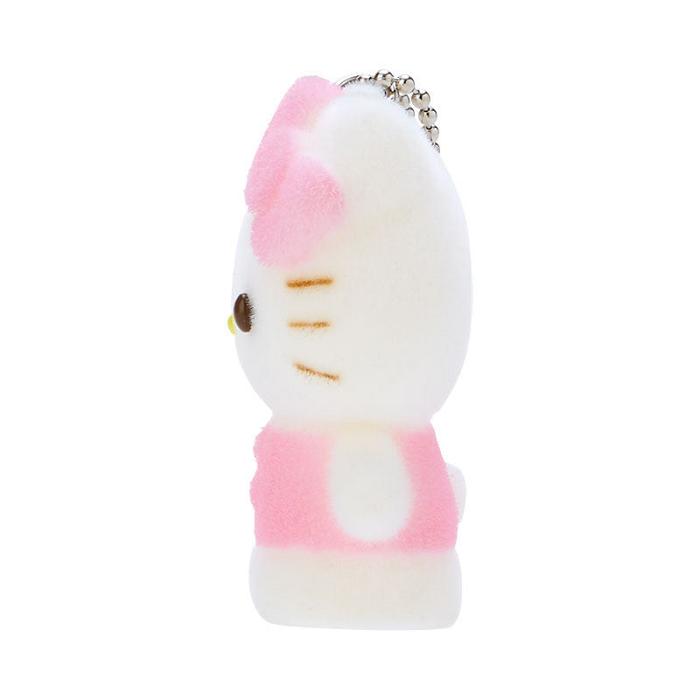 Pink Hello Kitty Hello Kitty Flocked Keychain Mascot | CA_HK65413