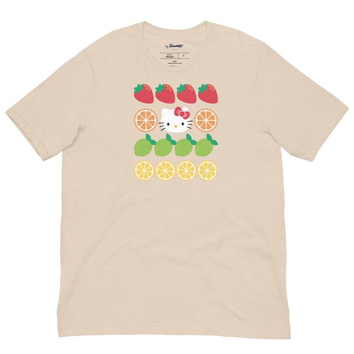 Pink Hello Kitty Hello Kitty Fruit Slices Tee | CA_HK70440