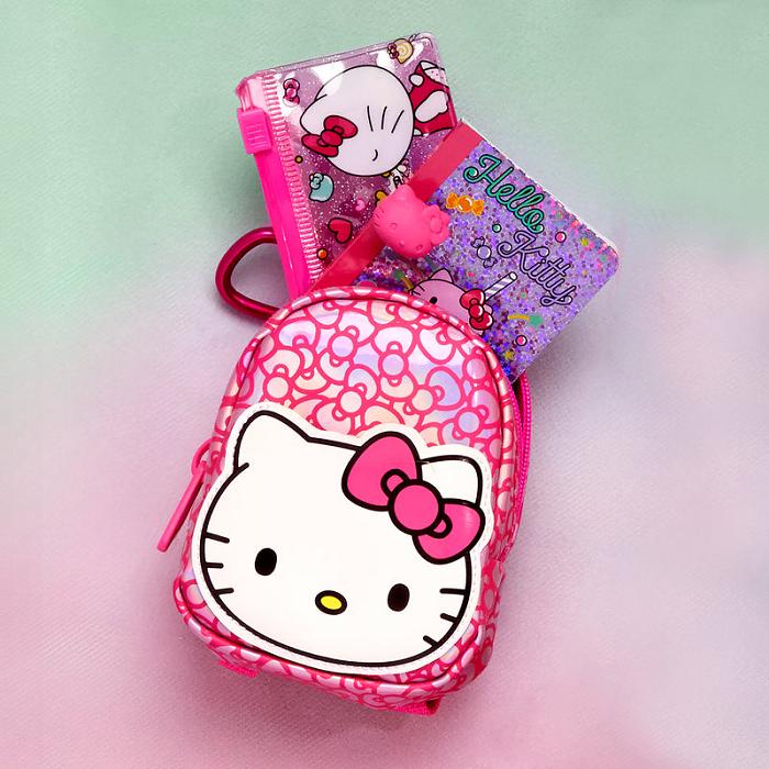 Pink Hello Kitty Hello Kitty Hot Pink Real Littles Micro Backpack | CA_HK65418