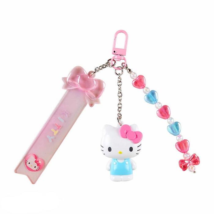 Pink Hello Kitty Hello Kitty Kawaii Customizable Keychain | CA_HK47438