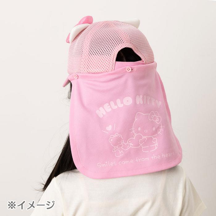 Pink Hello Kitty Hello Kitty Kids Sunshade Mesh Cap | CA_HK12125