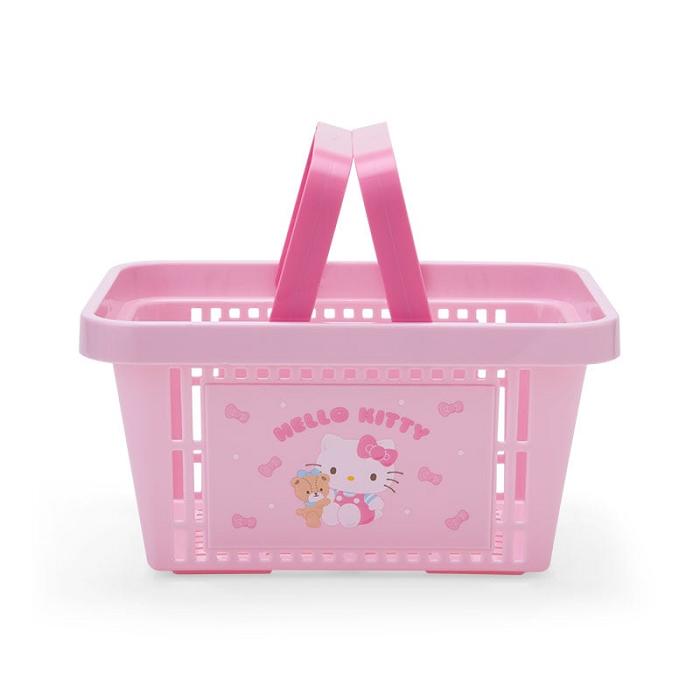 Pink Hello Kitty Hello Kitty Mini Shopping Storage Basket | CA_HK54751