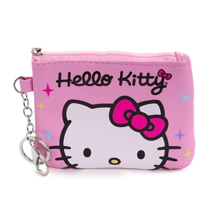 Pink Hello Kitty Hello Kitty Pink Keychain Card Case | CA_HK69636