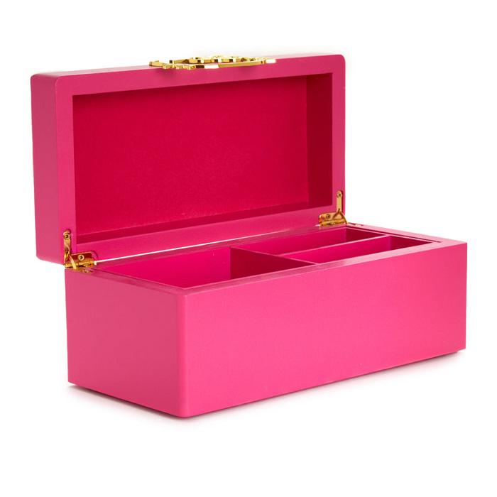 Pink Hello Kitty Hello Kitty Pink Lacquered Jewelry Box Organizer | CA_HK15021