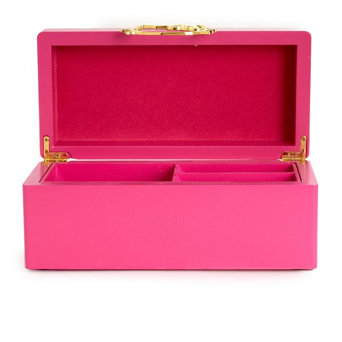 Pink Hello Kitty Hello Kitty Pink Lacquered Jewelry Box Organizer | CA_HK15021