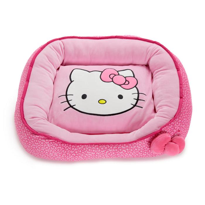 Pink Hello Kitty Hello Kitty Pink Pet Bolster Bed (Small) | CA_HK83679