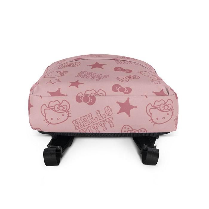 Pink Hello Kitty Hello Kitty Pink Western All-over Print | CA_HK71000