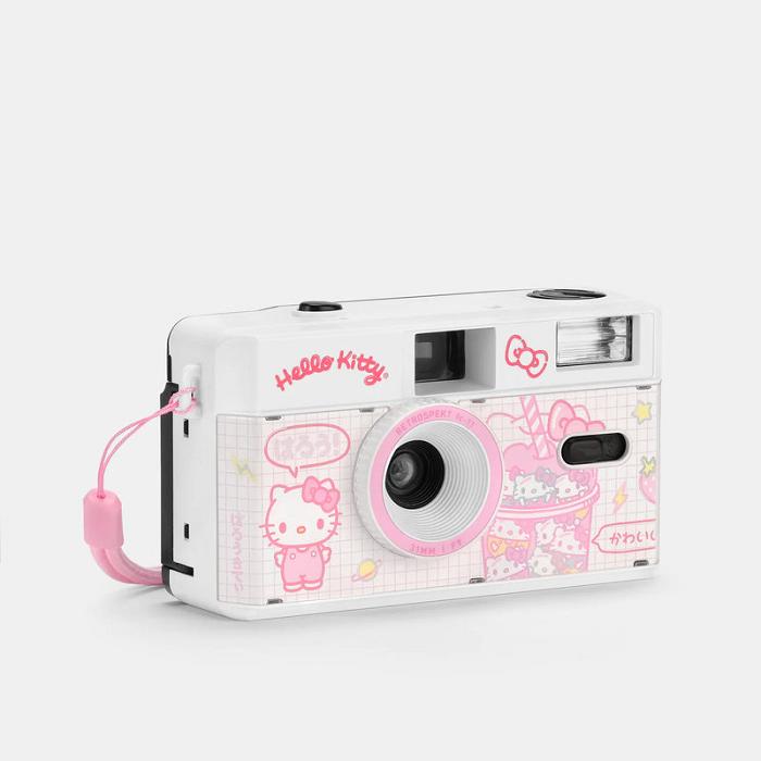 Pink Hello Kitty Hello Kitty Strawberry Shake 35mm Camera | CA_HK89604