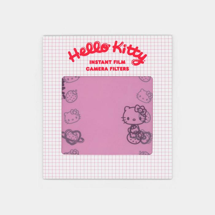 Pink Hello Kitty Hello Kitty Strawberry Milk Photo Filters for Instant Film Cameras (4-Pack) | CA_HK41593