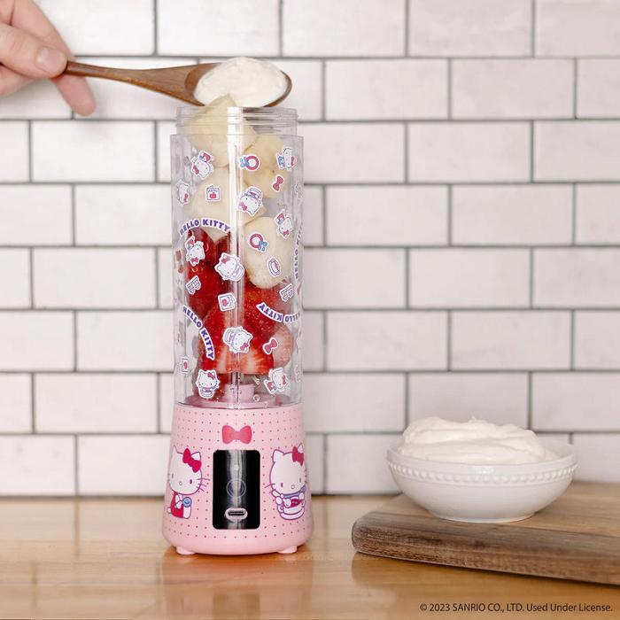 Pink Hello Kitty Hello Kitty USB-Rechargeable Portable Blender | CA_HK71697