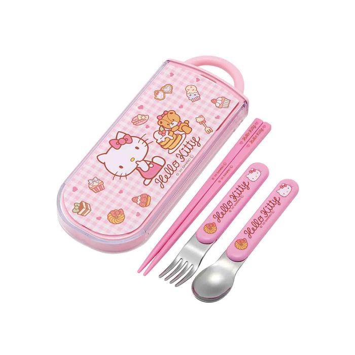 Pink Hello Kitty Hello Kitty Utensil Set Trio | CA_HK81004