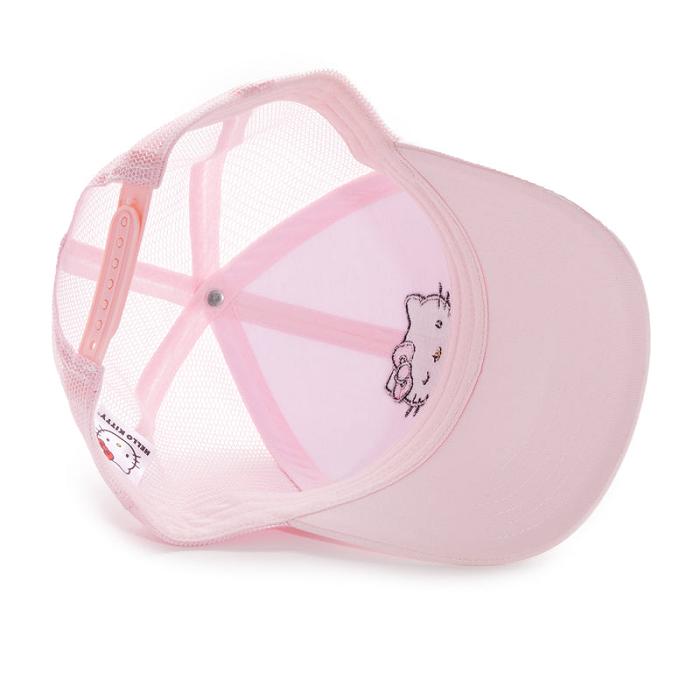 Pink Hello Kitty Hello Kitty Winking Trucker Hat | CA_HK18479